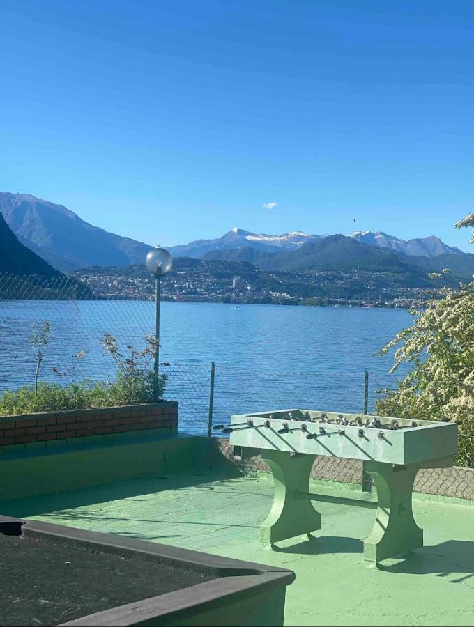 Апартаменты Holiday On The Lake Lugano 2 Биссоне Экстерьер фото