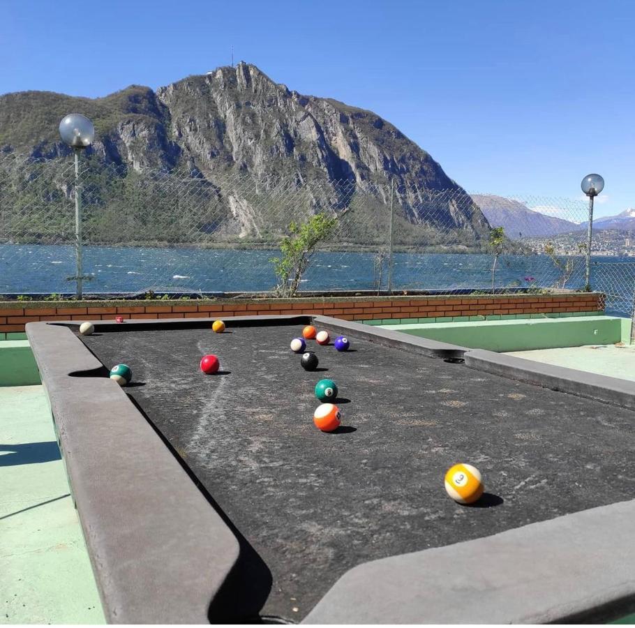 Апартаменты Holiday On The Lake Lugano 2 Биссоне Экстерьер фото